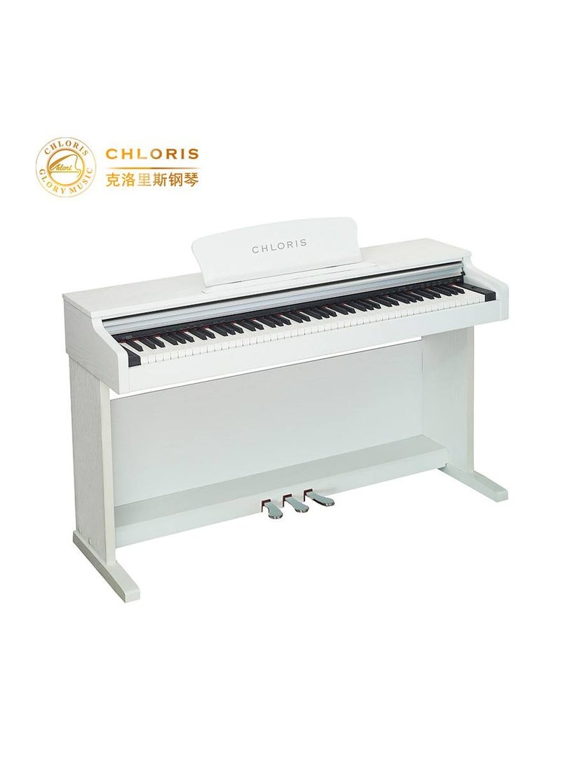 Chloris Digital Piano 88 keys Electric Piano CDU-300 White With Bench With Weighted Keys With Graded Hammer Action  - Image 4