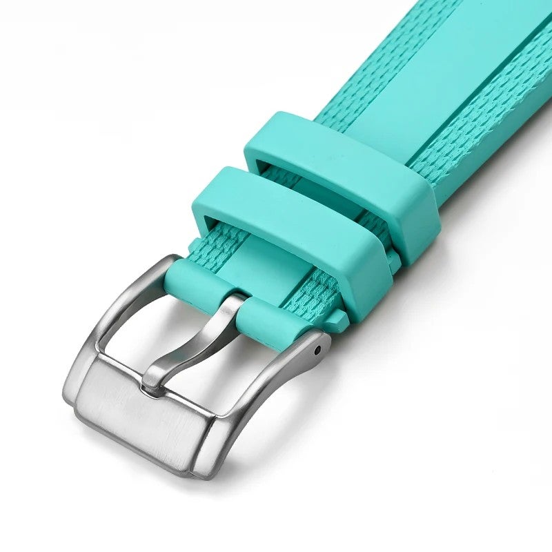 Bluejw New Design Luxury FKM Rubber Watch Strap for Breitling Superocean Heritage Series – Premium Fluororubber Replacement Band - Image 5