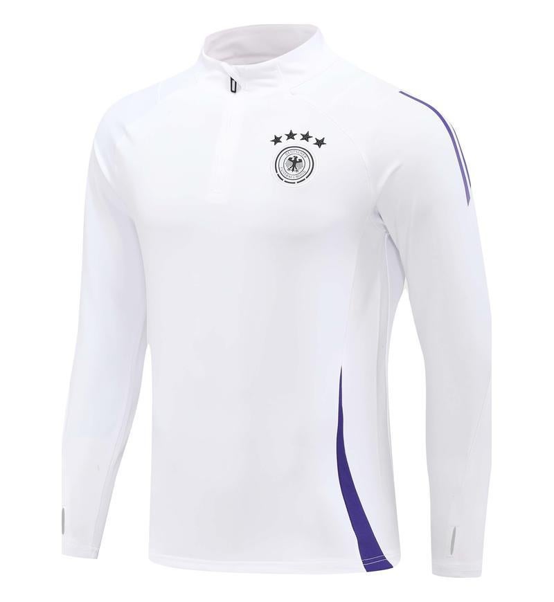 Winter Soccer Training Suit Mens Long Sleeve Zip Pants - Image 3