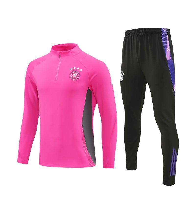 Winter Soccer Training Suit Mens Long Sleeve Zip Pants - Image 5