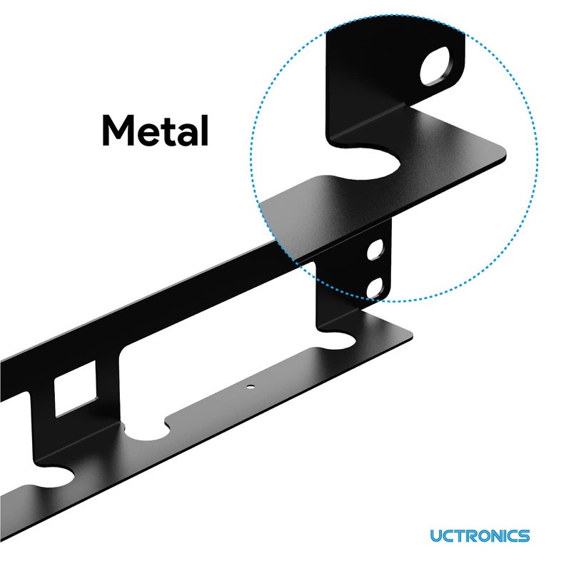UCTRONICS NUC Rack Mount, 19" 1U Rackmount Supports 3 Units of Low Model NUC - Image 3