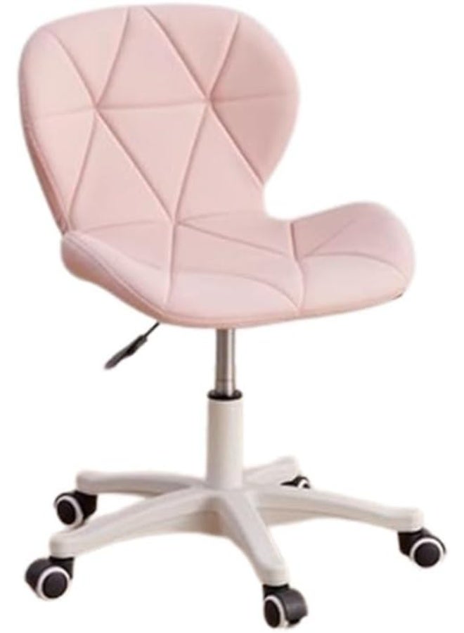 360° Swivel Home Office Chair – Adjustable Height, Leather Upholstery for Study Room and Bedroom - Image 1