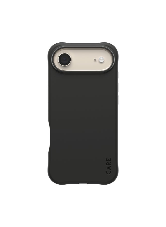 PanzerGlass iPhone 17 Air MagSafe Case SAMBA | 8-Ft Drop Protection Cover, Slim Thin Profile, Raised Camera Bezel, MagSafe Compatible - Black - Image 1