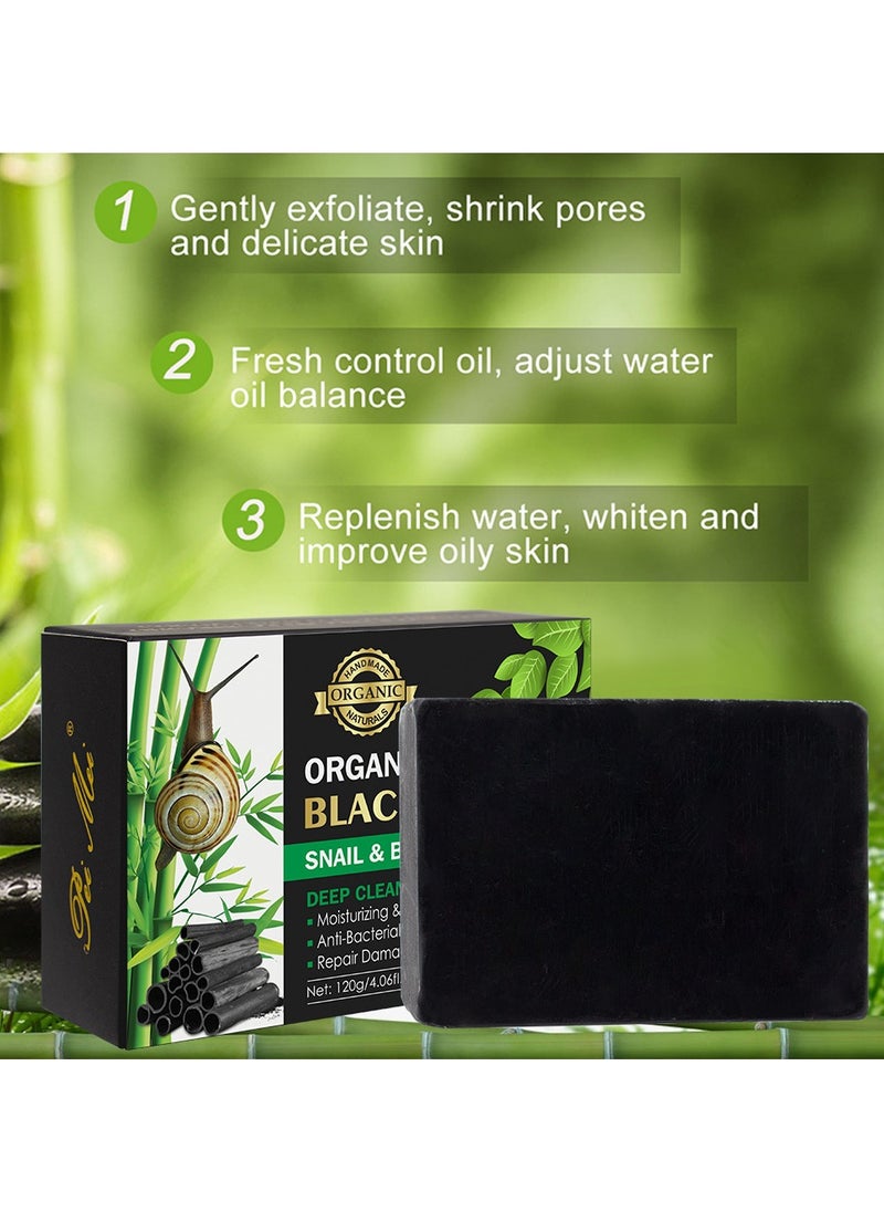 Generic - Organic Handmade African Black Soap for Dark Remover Skin Whitening Soap - Image 1