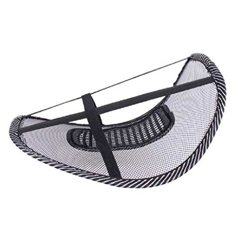 ALKAYAN Ventilation Back Rest with Lumbar Support Mesh Cushion Pad, Universal Back Lu... - Image 2