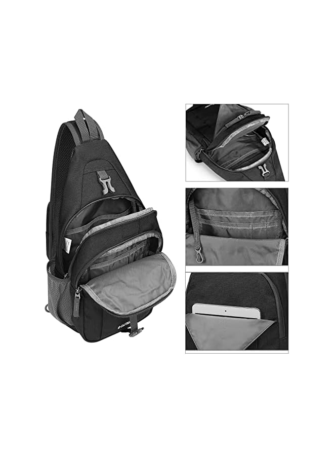 G4Free Crossbody Sling Bag Rfid Blocking Chest Backpack Bag Daypack Water-Resistant For Hiking Travel - Image 4