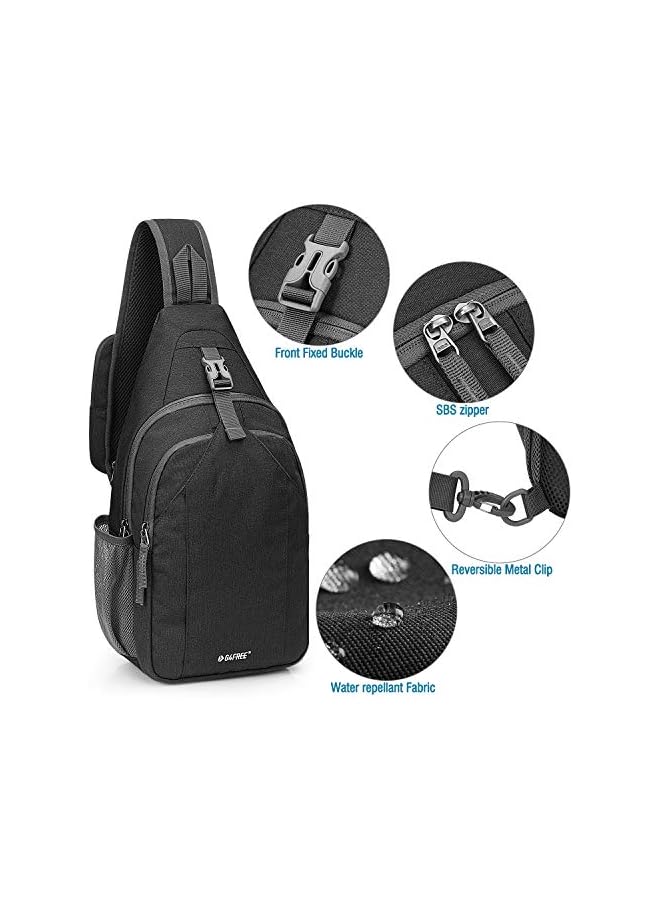 G4Free Crossbody Sling Bag Rfid Blocking Chest Backpack Bag Daypack Water-Resistant For Hiking Travel - Image 5