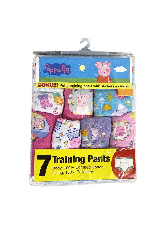 Peppa Pig unisex baby Pants Multipack and Toddler Potty Training Underwear, Peppagtraining7pk, 3T US - Image 4
