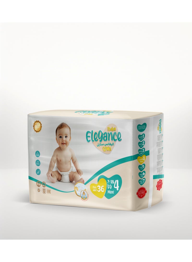 Elegance High-quality Turkish diapers — Elegance Baby Style Jumbo 7-18 kg