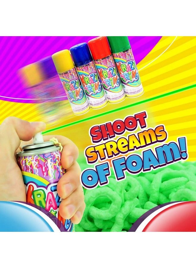 Ja-Ru - Krazy String Party Favor Silly Bundle Streamers (6 Pack) Party Favor Crazy String For Kids And Adults. 30606P - Image 1