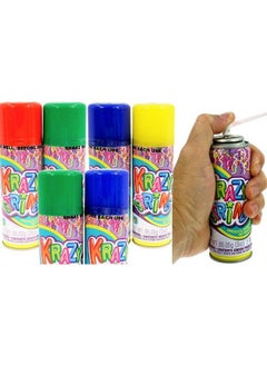 Ja-Ru Krazy String Party Favor Silly Bundle Streamers (6 Pack) Party Favor Crazy String For Kids And Adults. 30606P  - Image 1
