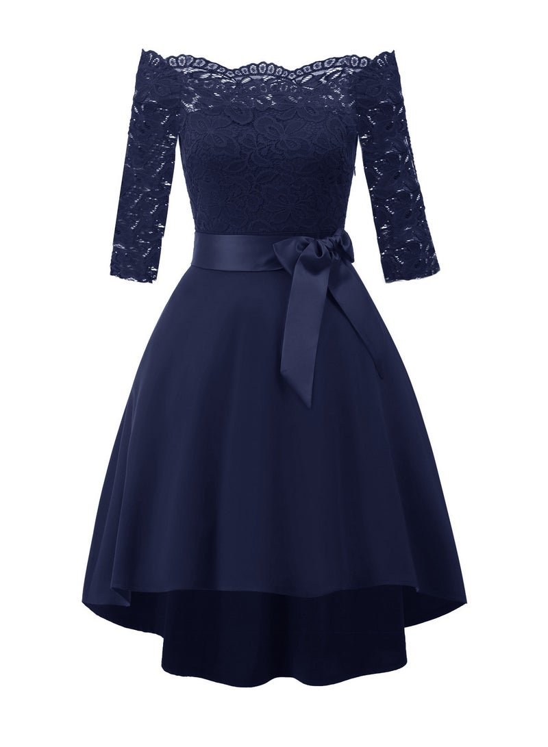 Nariele New Boat Neck Dress - Image 1