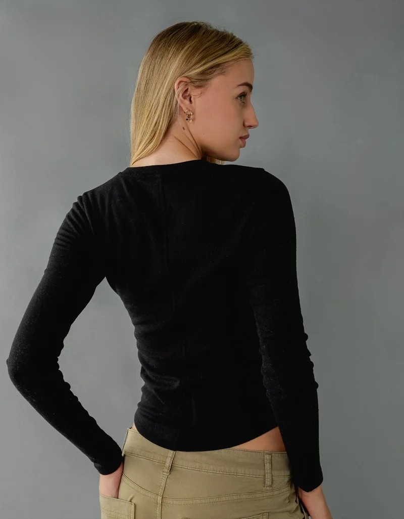 امريكان ايجل تي-شيرت هِنلي بأكمام طويلة