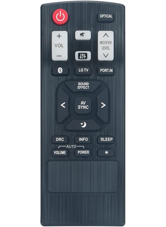 The Bros جهاز تحكم عن بعد بديل COV30748146 مناسب لجهاز الصوت LG LAS35A1-W S35A1-W LAS350B LAC450B - Image 1