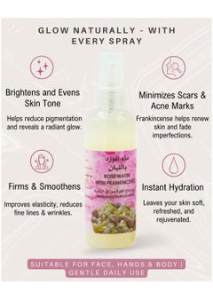 Natural Forever Rose Water with Frankincense 160ml  - Image 2