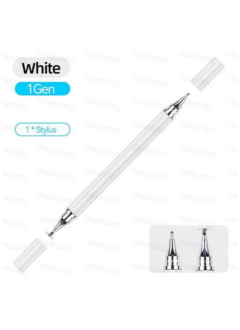 Stylus Pen For Touch Screens, Disc Stylus Pen Fiber Stylus With Magnetically Attached Cap, For IPhone/iPad Pro/Mini/Air/Android/Microsoft/Surface All Capacitive Touch Screens