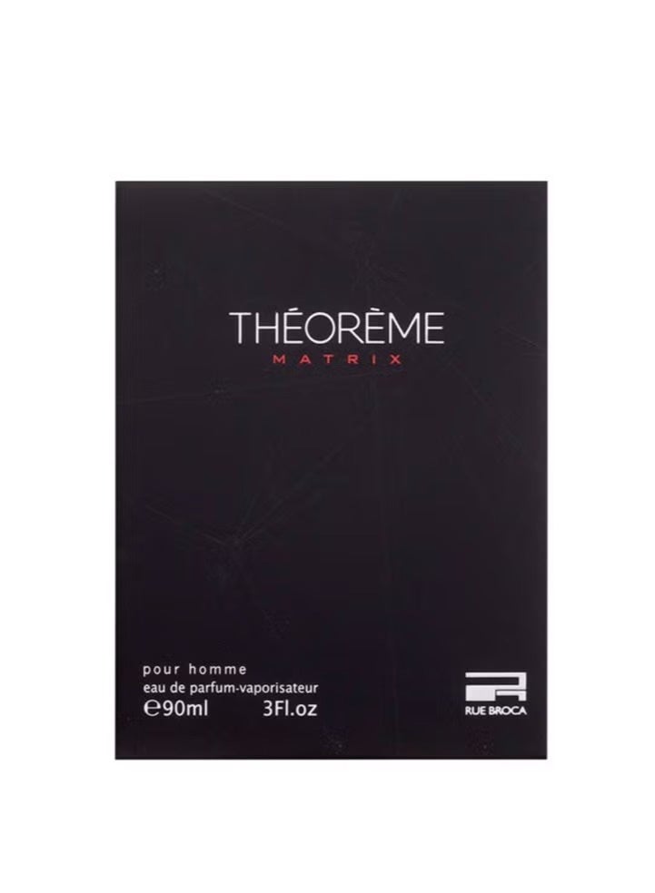 RUE BROCA Theorem Matrix Pour Homme Eau de Parfum for Men, 90 ml - Image 3