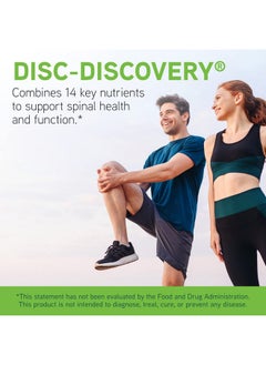 Davinci Labs Disc Discovery Dietary Supplement To Support Spinal Health With Vitamin C Vitamin D3 Bovine Tracheal Cartilage Apple Pectin Horsetail Powder And More Gluten Free 180 Capsules  - Image 4