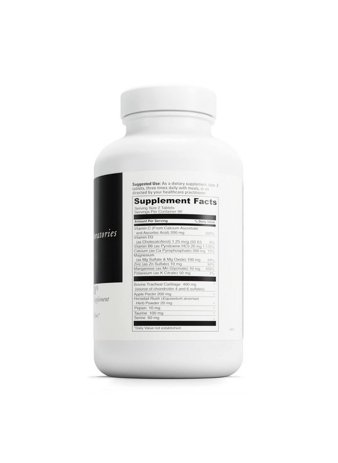 Davinci Labs Disc Discovery Dietary Supplement To Support Spinal Health With Vitamin C Vitamin D3 Bovine Tracheal Cartilage Apple Pectin Horsetail Powder And More Gluten Free 180 Capsules  - Image 3