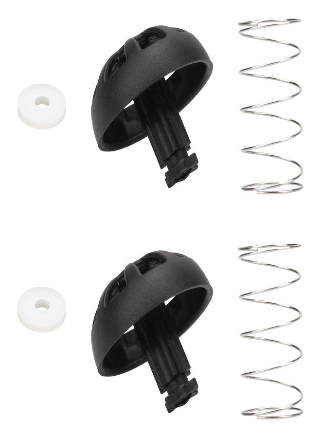 SuperDi 2-Pack Coffee Machine Brew Basket Bottom Spring Loaded Stopper Kits Fits for Mr Coffee Black and Decker Hamilton Coffee Maker Parts, Replace 990117900 990237500 185774-000-000 112435-000-000 - Image 1