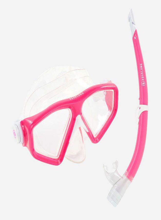 AQUA LUNG Saturn Mask And Snorkel Combo - Pink 