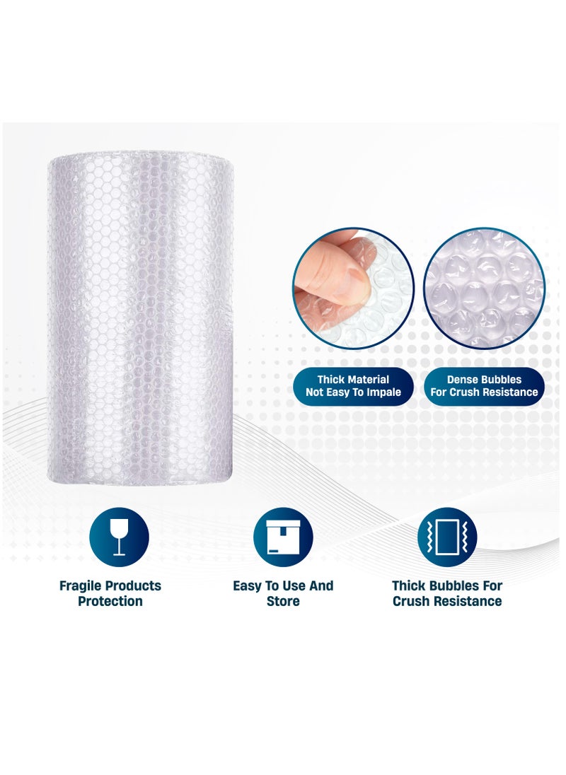 Hi Care - Air Bubble Cushioning Wrap Roll 150cm x 30m  for Packaging Fragile Items - Bubble Wrap Roll, Shipping, Mailing, Packing and Moving Supplies - Image 1