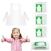 ETNRHP 30 Pieces Disposable Aprons Plastic Aprons for Kids Clear Smocks Disposable Waterproof Oil Proof Toddler Art Apron Children Cooking Apron for Painting Cooking Eating Teaching DIY Craft Picnic - Image 4