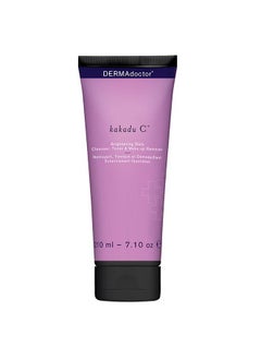 DERMAdoctor Kakadu C Vitamin C Brightening 3-in-1 Cleanser Toner & Make-up Remover for All Skin Types 210 mL 