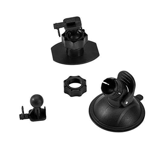 SoeKoa Dash Cam Suction Cup Mount and Glue Adhesive Mount Compatible with Dash Camera/DVR Video, Come with 10+ Different Joints Suitable for Crosstour, YI 2.7", Rexing V1P, UGSHD, APEMAN and Other Dash Cam - Image 2