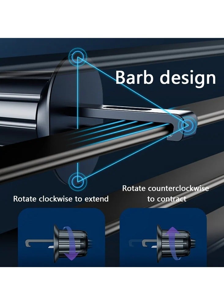 يسيدو حامل هاتف دوار من Yesido C167 بمنفذ هواء السيارة (أسود) - Image 4