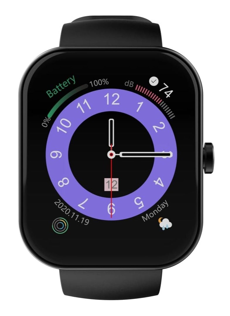 HiFuture - Ultra2 Pro 1.78 Amoled Bt Calling Smart Watch - Black - Image 1
