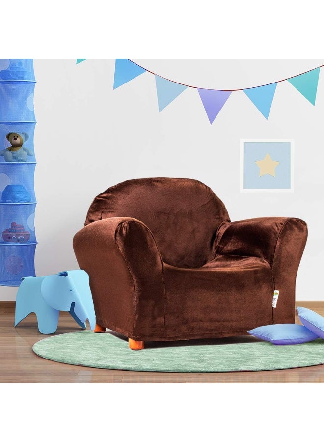 Keet Roundy Chair Slipcover for Kids Chairs Soft Minky Polyester Replacement Cover Fits Keet Roundy Rocking Chairs Durable Machine Washable Easy to Install Ideal for Ages 25 Playroom Bedroom - Image 5