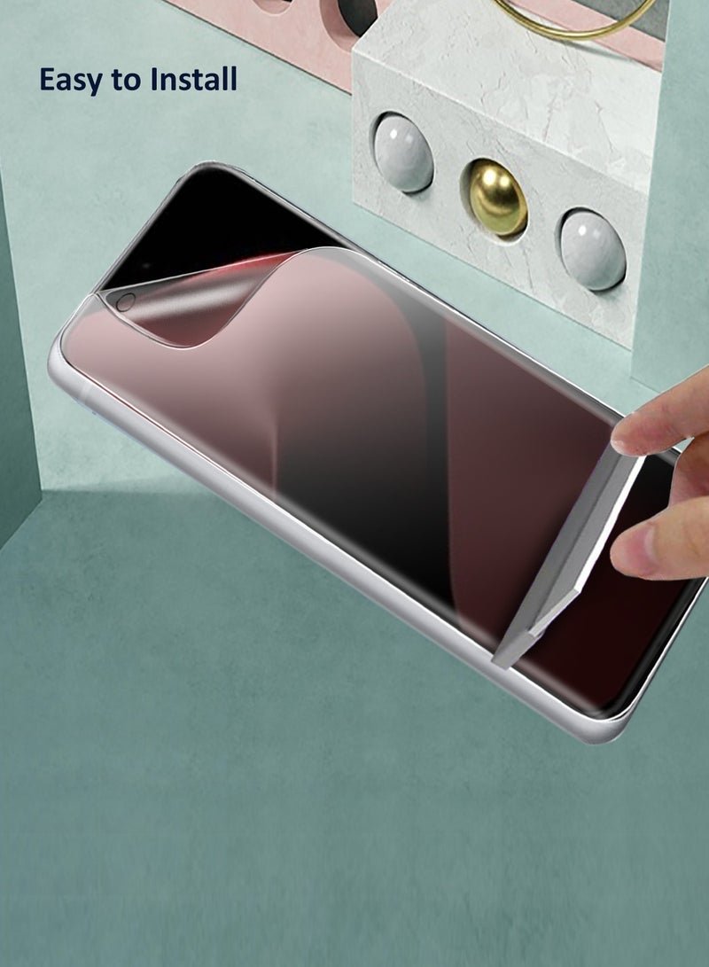 Wtech Huawei Pura 80 Pro 5G 2025 Premium Hydrogel Anti Spy / Anti Privacy Film Thin and Flexible Screen Protector (MSHFMP) - Clear - Image 4