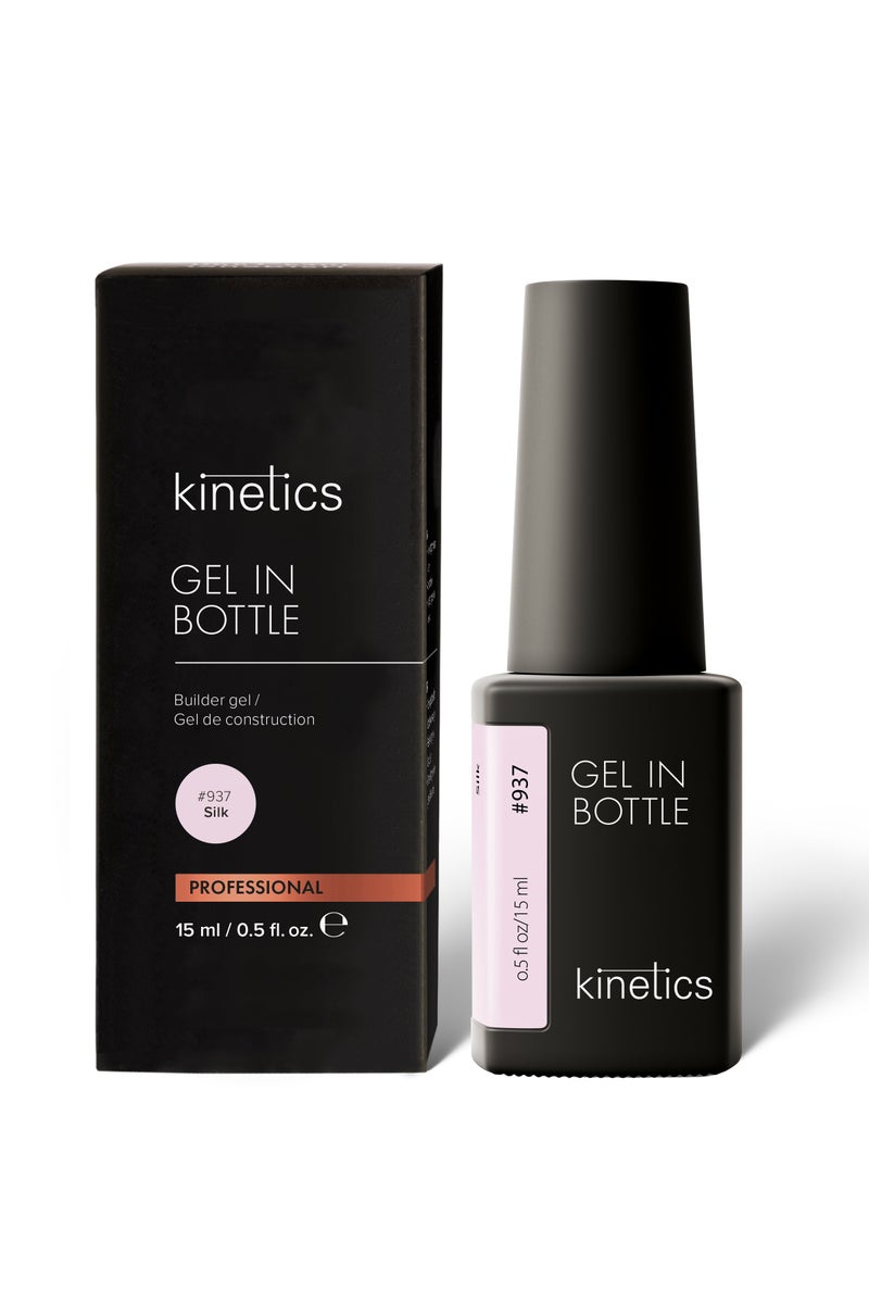 KINETICS جل في زجاجة جل بناء احترافي 15 مل | #937 حرير