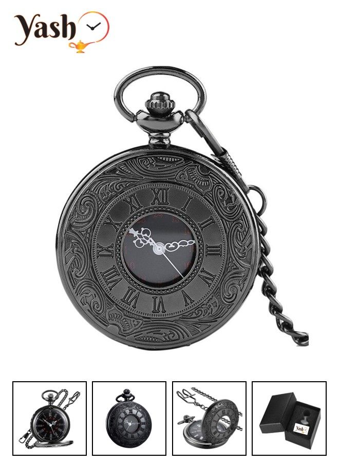 YASH Yash Romanian Style Quartz Pocket Watches Collection  - Image 1