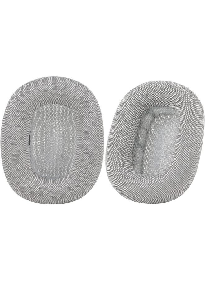 Generic - Sponge Cover Ear Pads Airpods Max Headset Replacement Protein Leather Ear Cushion Accessories Digital Computer Digital-Color:Single Net Silver Gray Earmuff - Image 1