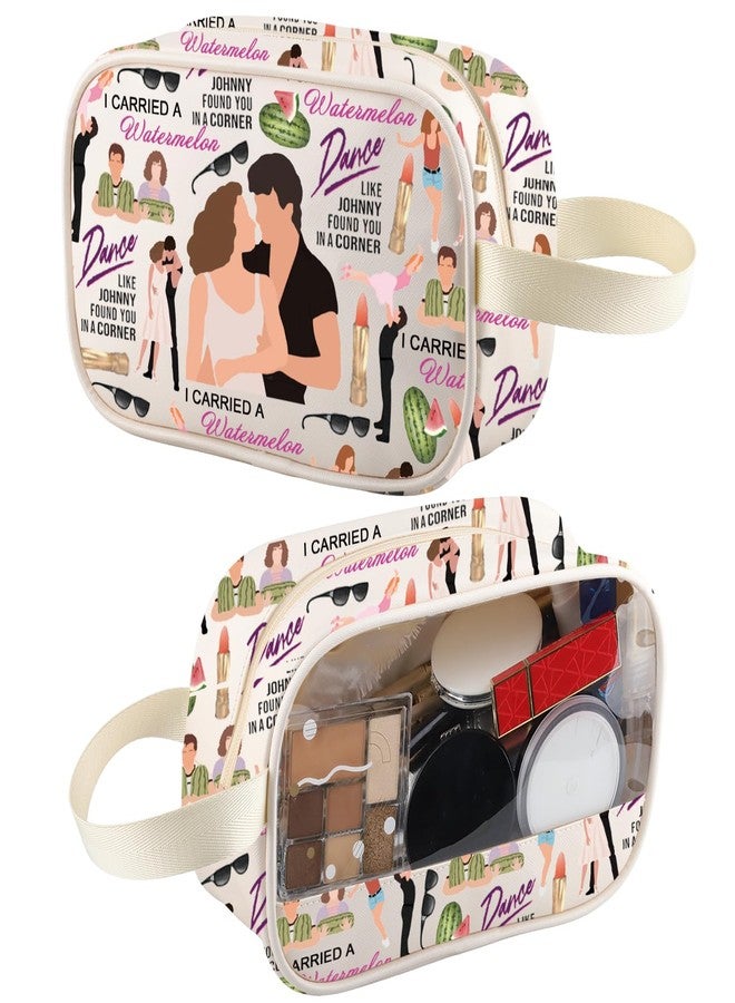 XYANFA Dance Miove Inspired cosmetic bag Dance lover gift Watermelon themed Gift 80s Movie Zipper Pouch (Dance LIKE t-m) - Image 1