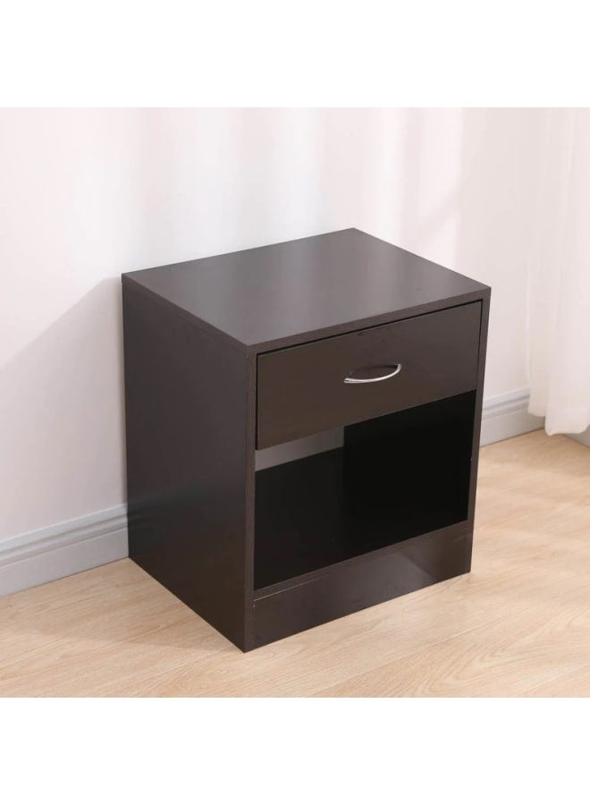 ريترو كومود مودرن 45سم – بني - Image 1