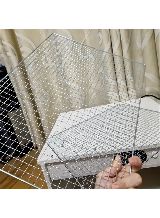 شبكة معدنية ثقيلة للاستخدام المنزلي من الكربون الصلب لمستلزمات الحيوانات الأليفة وعش الطيور ورف الزراعة - Image 2