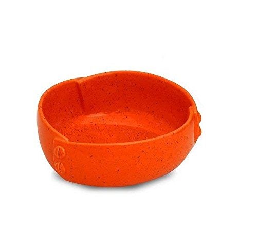 Caffeine CeramicHandmade Orange Buttoned Serving Bowl Set of 1 - Image 3