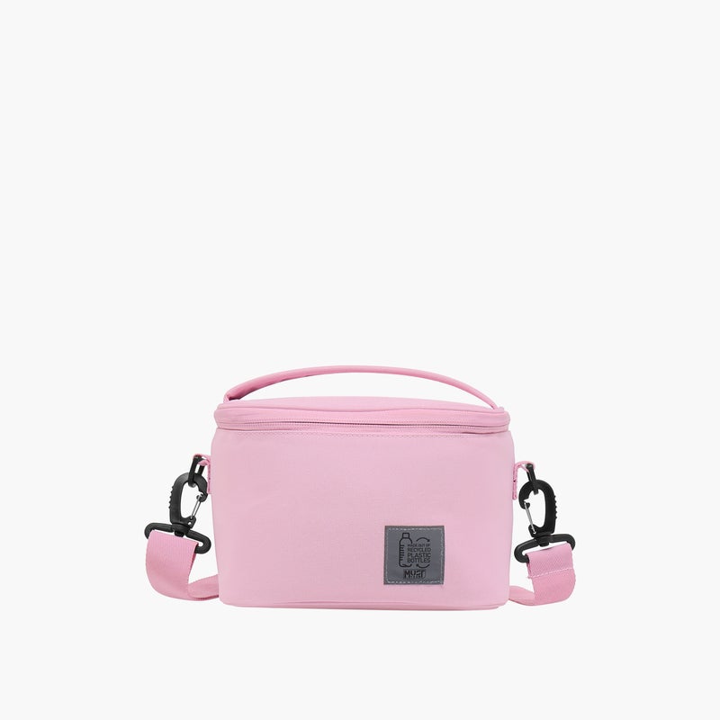Must Lunch Bag-Sustainable-1 Cmprt-6L (Rpet Pu) Pink \ 24?19?13 - Image 1