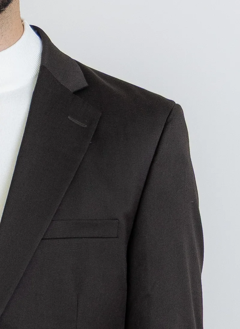SHAPES Brown COMFORT SUIT BLAZER for Men | Best Price UAE