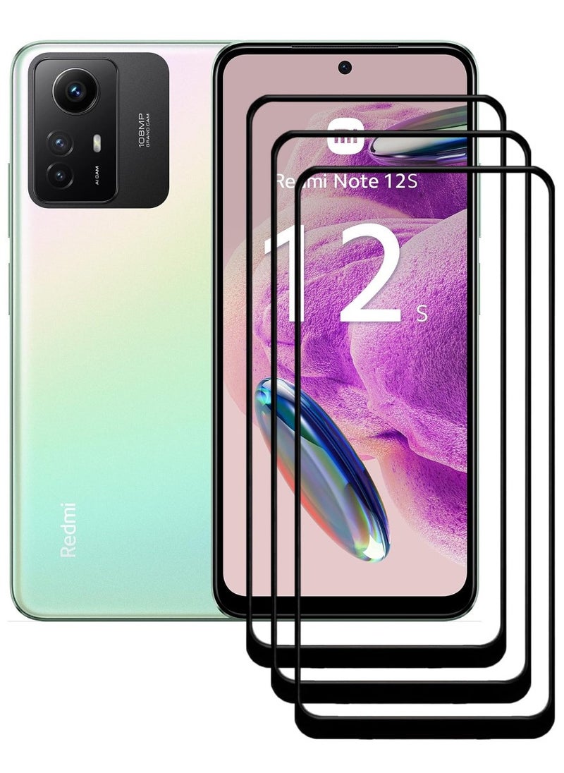 ACLIX 3 Pieces Antistatic ESD Dustproof Premium Quality High Definition Tempered Glass Screen Protector Designed For Xiaomi Redmi Note12S - Image 1