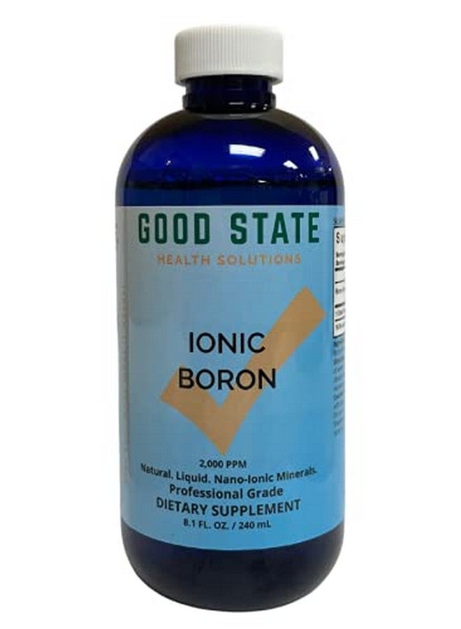 Good State Good State -Liquid Ionic Minerals Boron (96 Days At 5mg. - Plus 2 Mg Fulvic Acid)  - Image 1