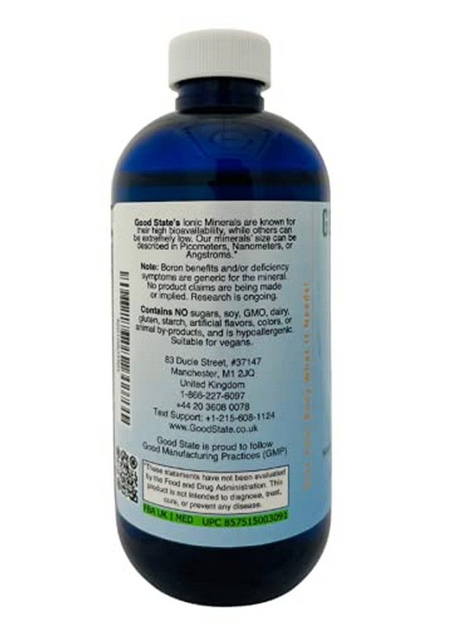 Good State Good State -Liquid Ionic Minerals Boron (96 Days At 5mg. - Plus 2 Mg Fulvic Acid)  - Image 3