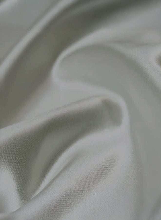 ايست من نون 2-Piece Pillowcase set | Soft 400 TC Sateen Cotton Material |  Dark Grey Color | 2 Pillowcases 50 cm x 75 cmBundle - Image 2