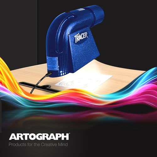 Artograph LED Tracer Opaque Art Projector, 2X to 14X Image & Artwork Enlargement - Portable & Light for Wall Art, Murals, Drawing, Sketching, Pattern Tracing, Crafts and Learning, 5" x 5" Copy Size - Image 5