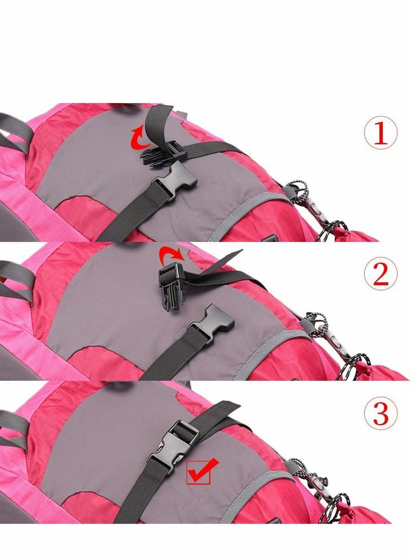 Adjustable Luggage Straps with Quick-Release Buckles - 4 Pack Travel Accessories for Secure Suitcase Tie Down  - Image 3