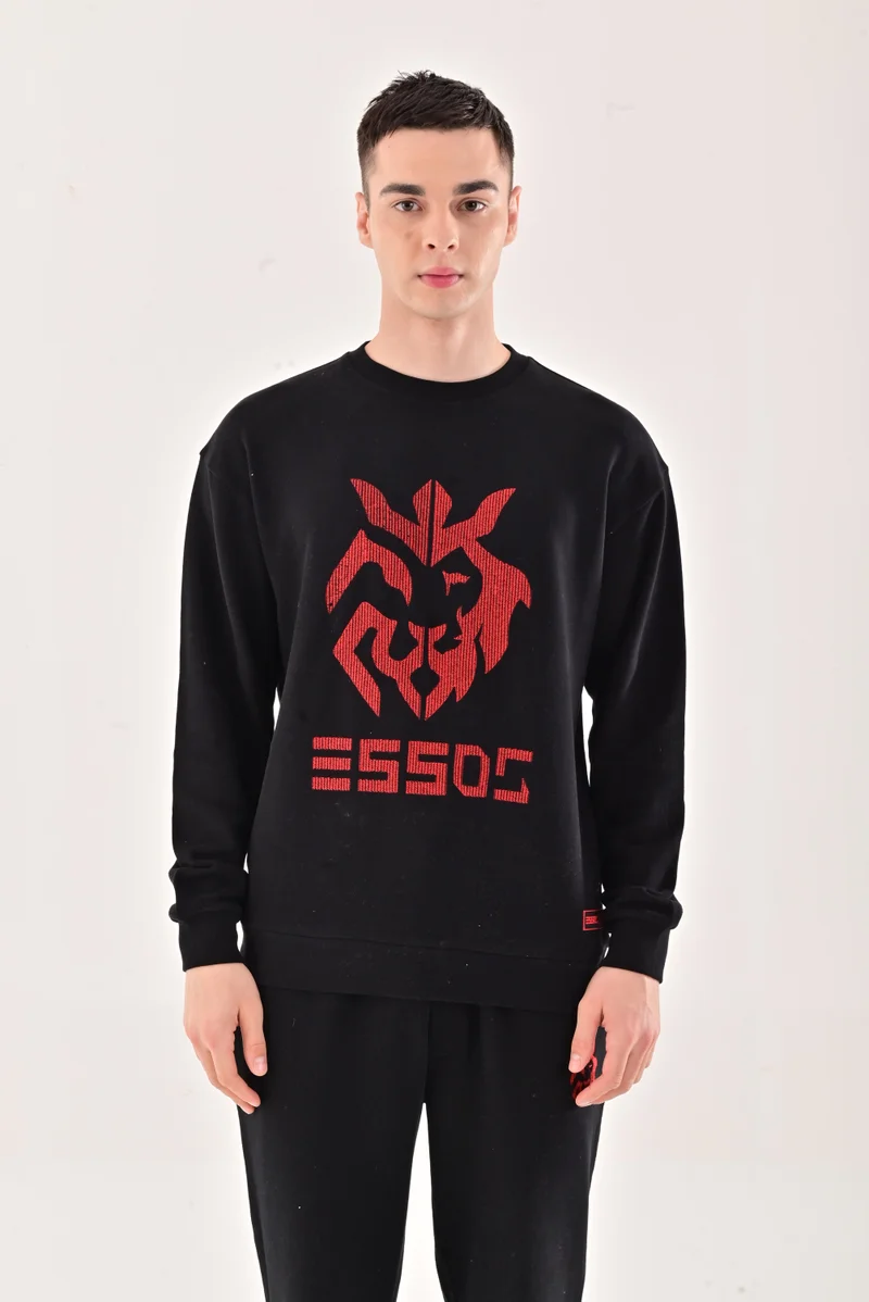 Esso5 Cross Stitch Logo Sweatshirt