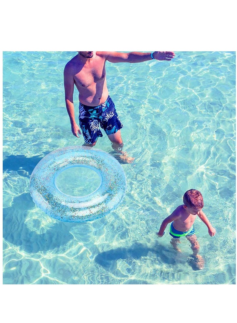Y&D Swimming Tube Ring 33” River Float Printed Rafting Tubes Summer Beach Party Highly Sealable Inner for Pool Adult Kids - Image 5